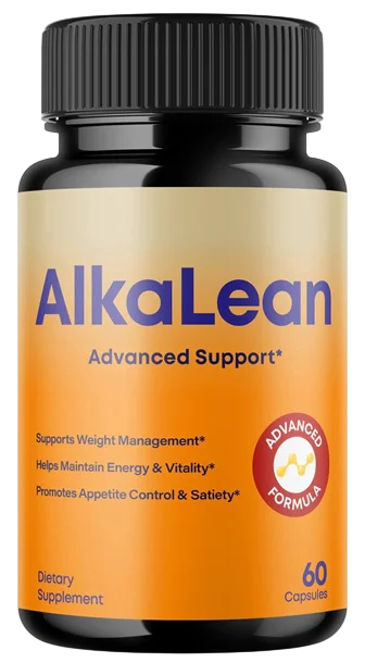 AlkaLean: a single bottle labeled 60 capsules